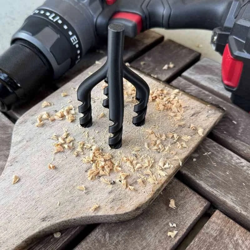 Woodworking Jokes - Broca de plástico con cuatro puntas