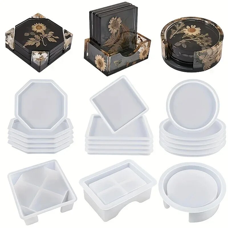 Woodworking Resin - El juego de moldes de resina