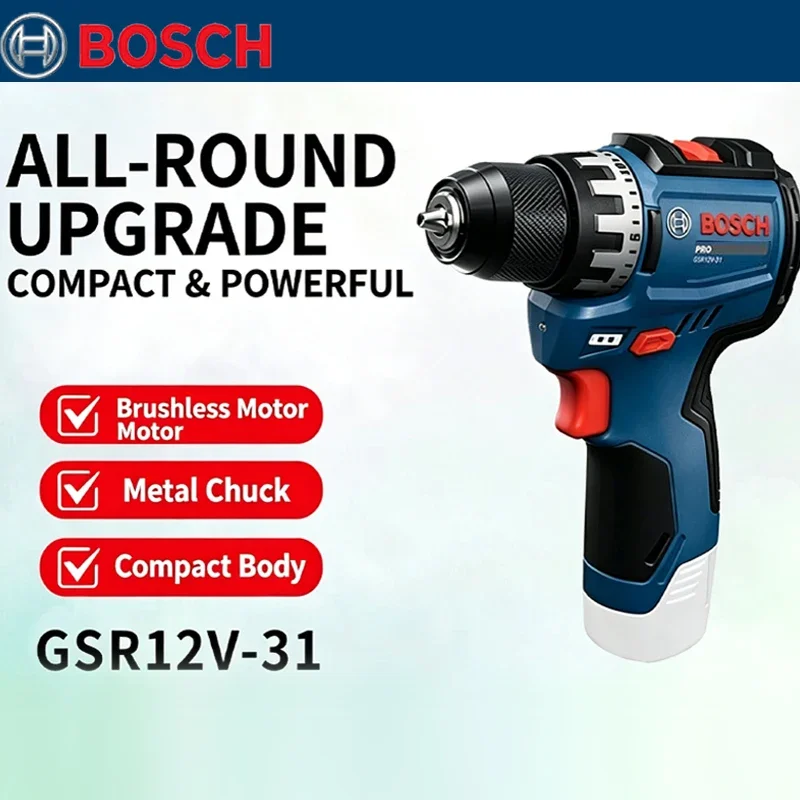 Taladro Eléctrico Bosch GSR 12 - Woodworking Workshop reseña y precio