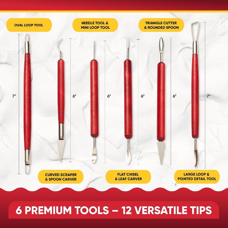 Juego de 6 herramientas de cer - Wood Chisel Set reseña y precio