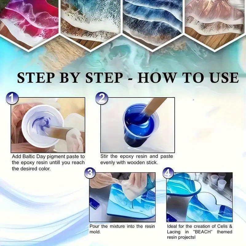 24 colores/8 colores 5g 0. Pol - Woodworking Resin reseña y precio