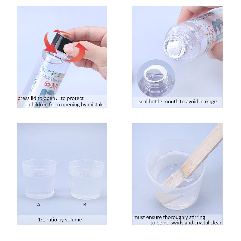 Resina epoxi transparente 1:1, - Woodworking Resin reseña y precio