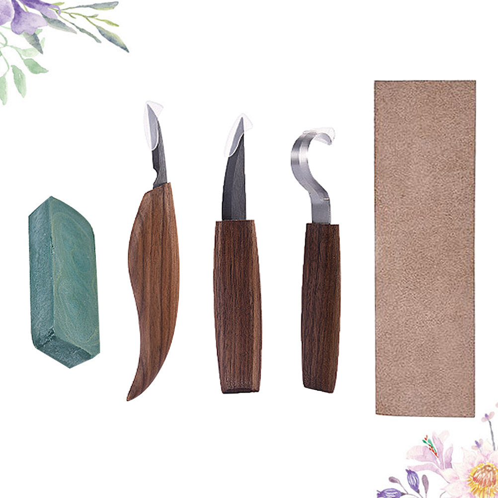 Juego de 5 cuchillos para tall - Wood Chisel Set reseña y precio
